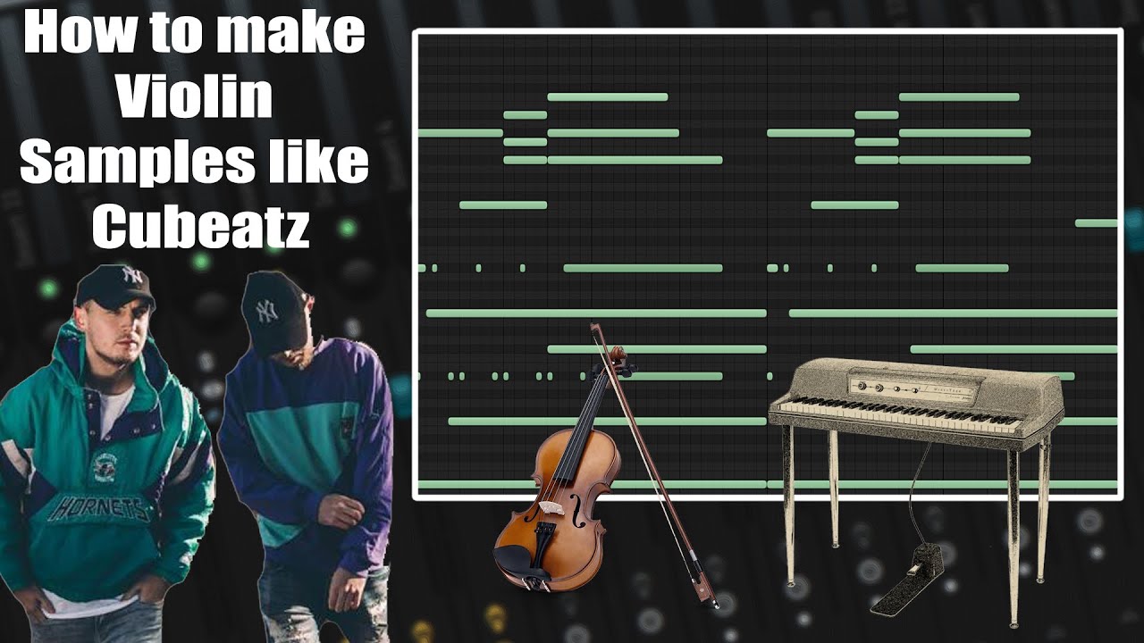 How To Make Crazy Violin Samples Like Cubeatz | Cubeatz , Pvlace | FL Studio 20 Tutorial