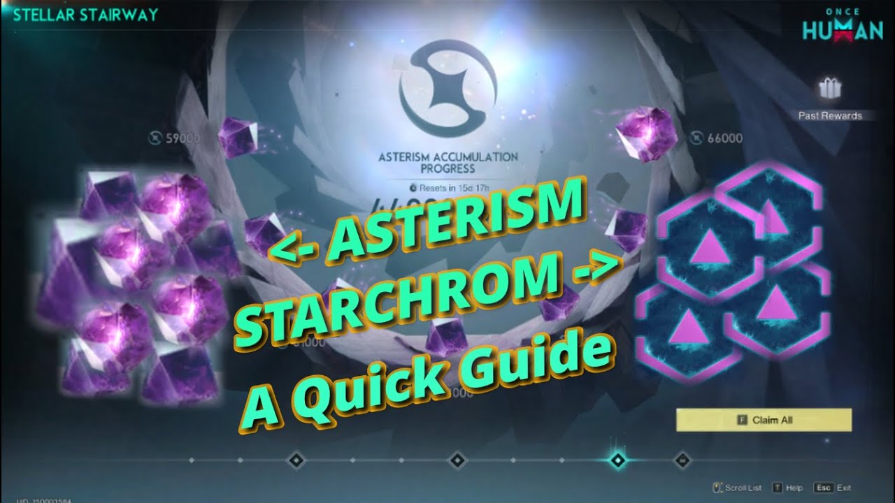 THE ONLY ASTERISM GUIDE YOU NEED - Once Human