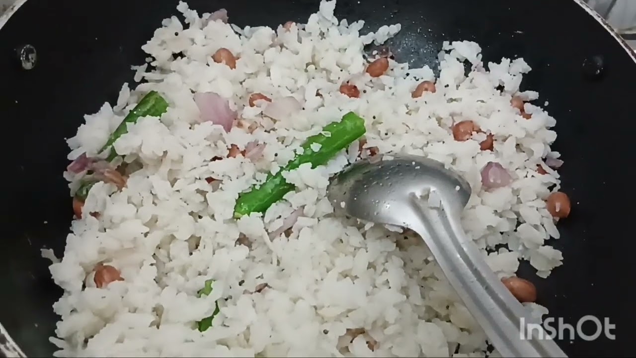 Healthy breakfast Tasty atukula upma 😋😋
