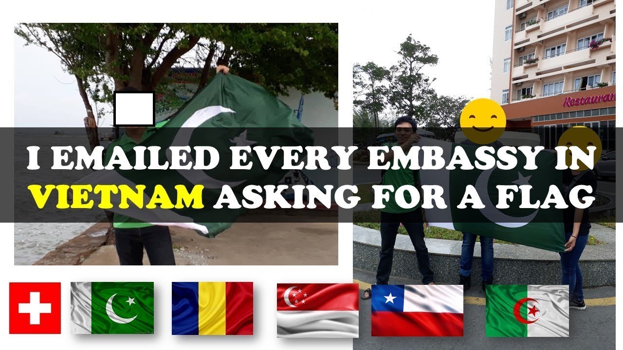 I Asked Every Foreign Embassy For a Flag
