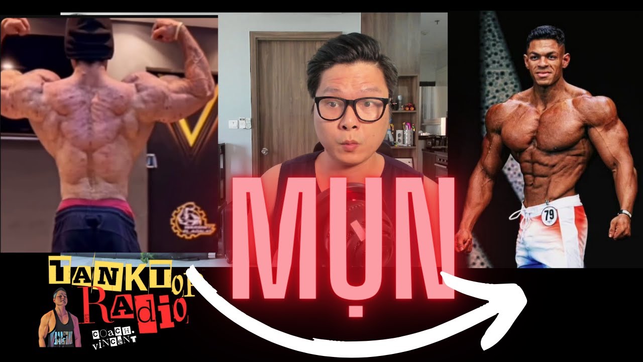 Tại sao vdv thể hình hay bị mụn nặng ? Case study IFBB Pro trẻ tuổi nhất TG !