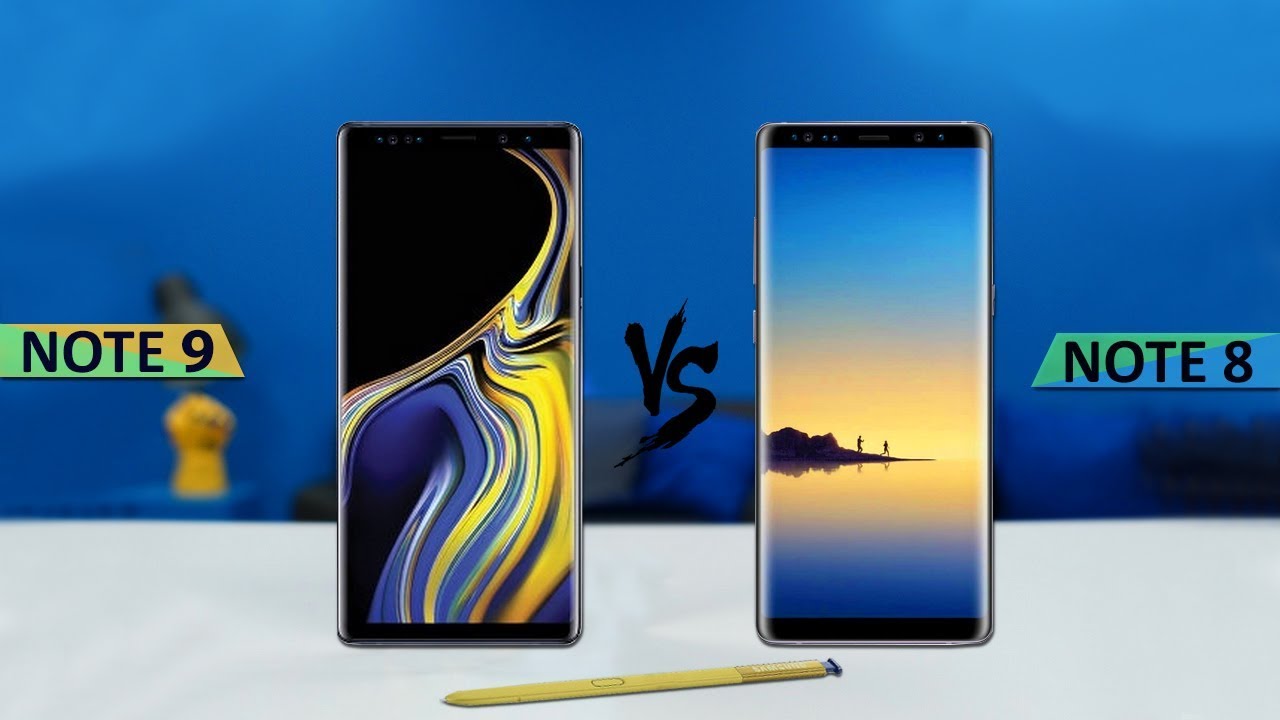Samsung Galaxy Note 9 vs Galaxy Note 8