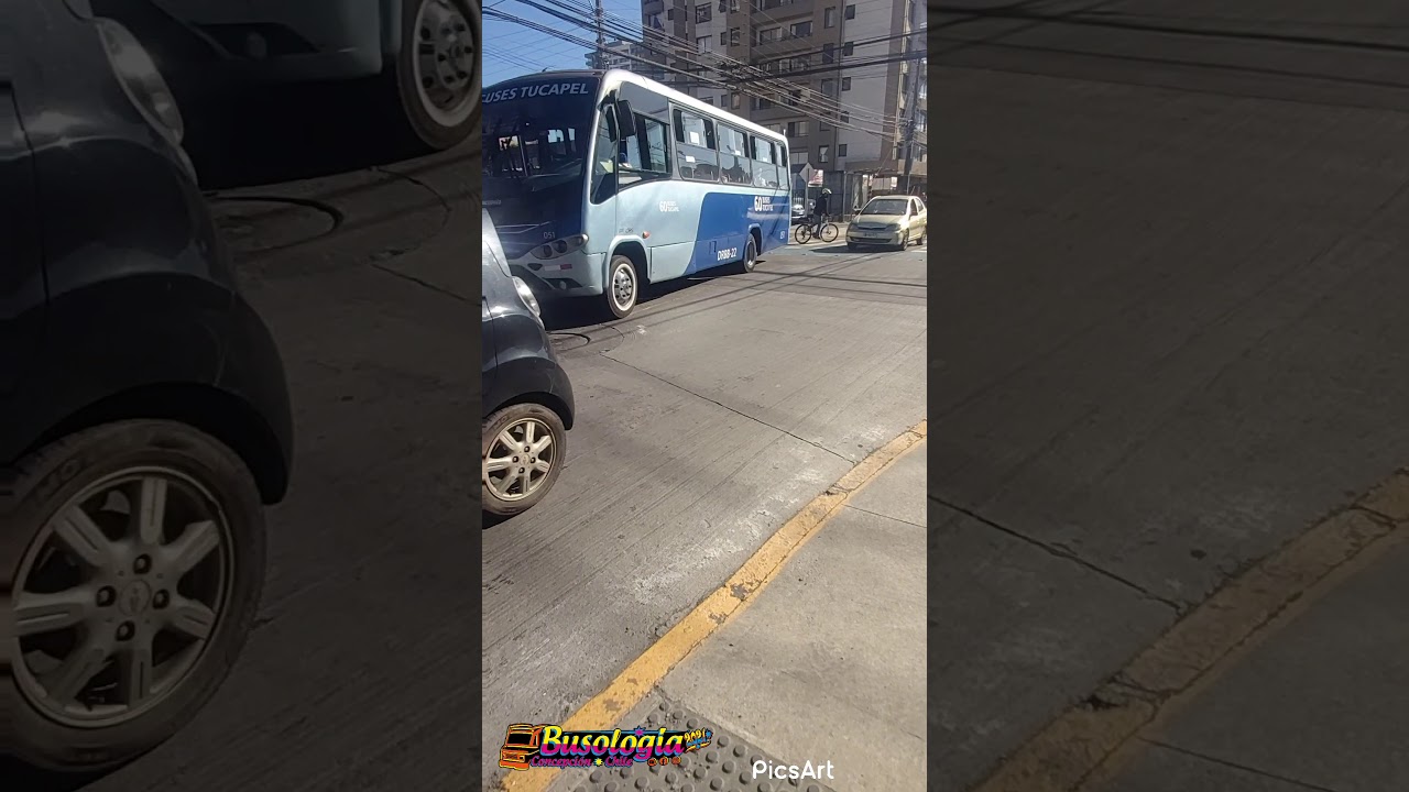 marcopolo senior Mercedes benz lo915 buses tucapel ( aporte busologia Concepci&oacute;n)