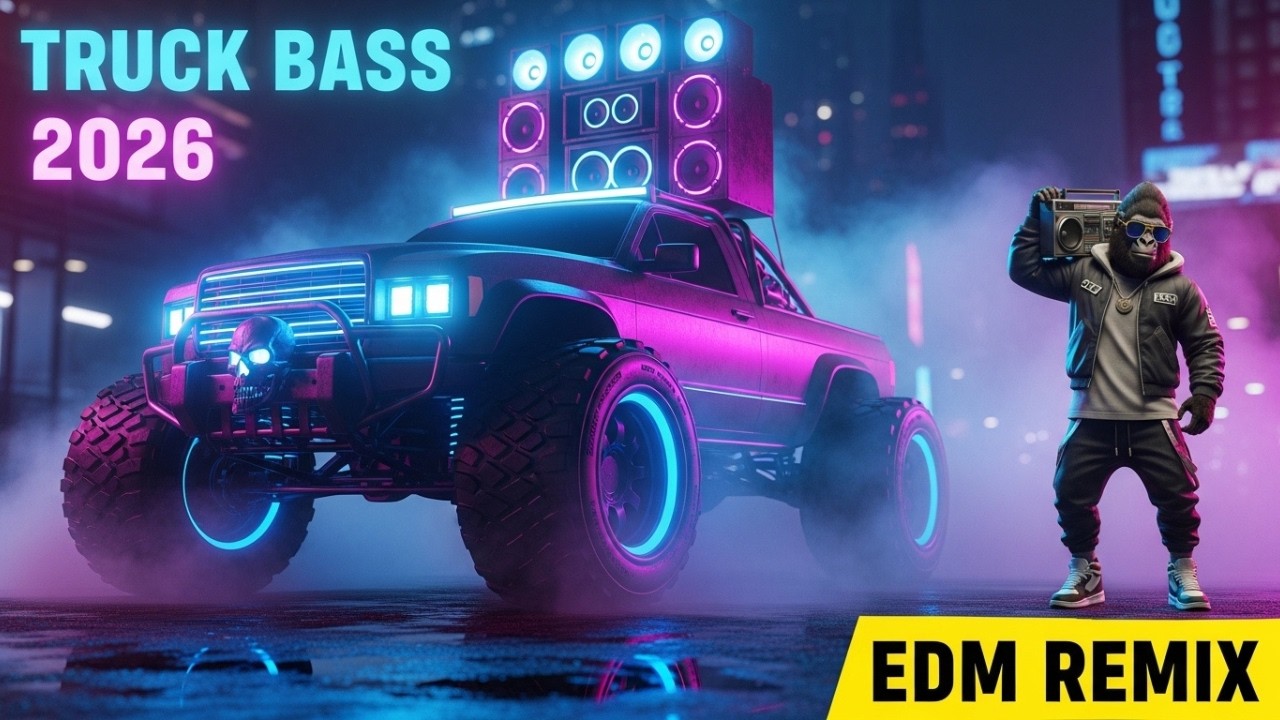 💥🚛 New Truck Music Mix 2026 | EDM Remix Club Banger | Night Drive Bass Drop | Gym Energy