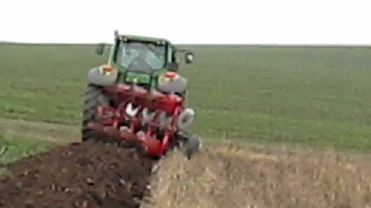 John Deere 6920 S & Kverneland EG 85 hydro vario, 4 furrow