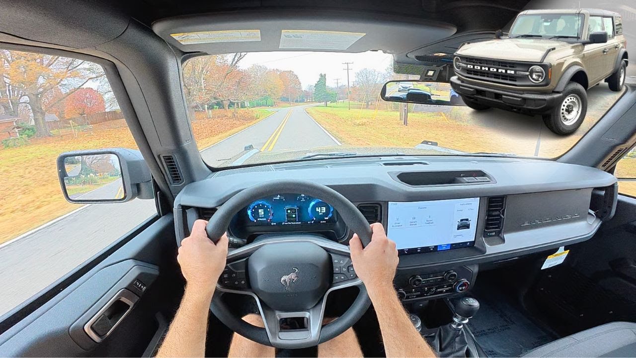 2025 Ford Bronco Base Manual: POV Drive, Walkaround and ASMR