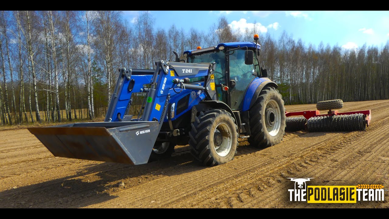 ☆Wałowanie 2021☆NewHolland TD5 105☆ThePodlasieTeam☆