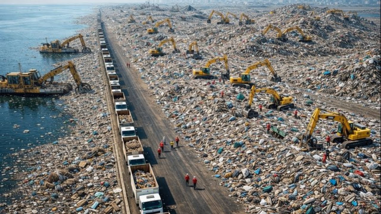 Como engenheiros americanos estão limpando o oceano e reciclando milhões de toneladas de plástico