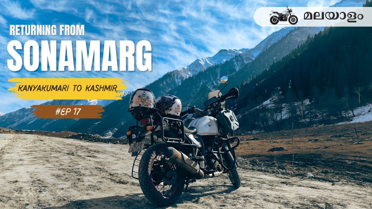 Returning from Sonamarg | RE Himalayan K2K 2024 EP17 | #MalluRiderGirl