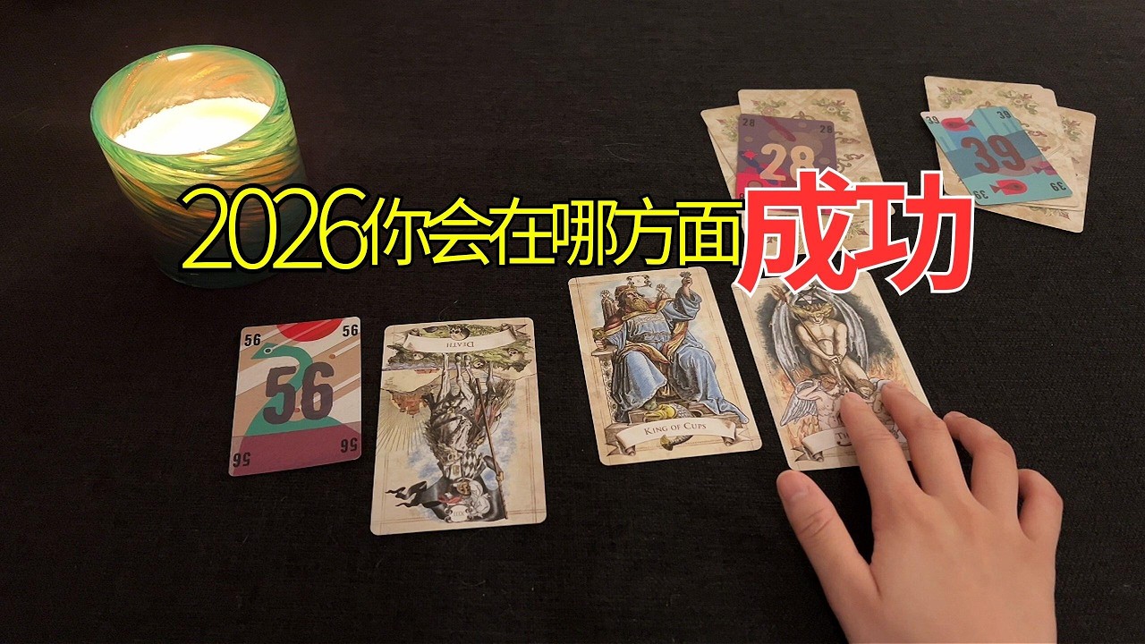 【Venus塔罗】2026你会在哪方面成功得意？#占卜 #情感 #运势 #事业 #学业