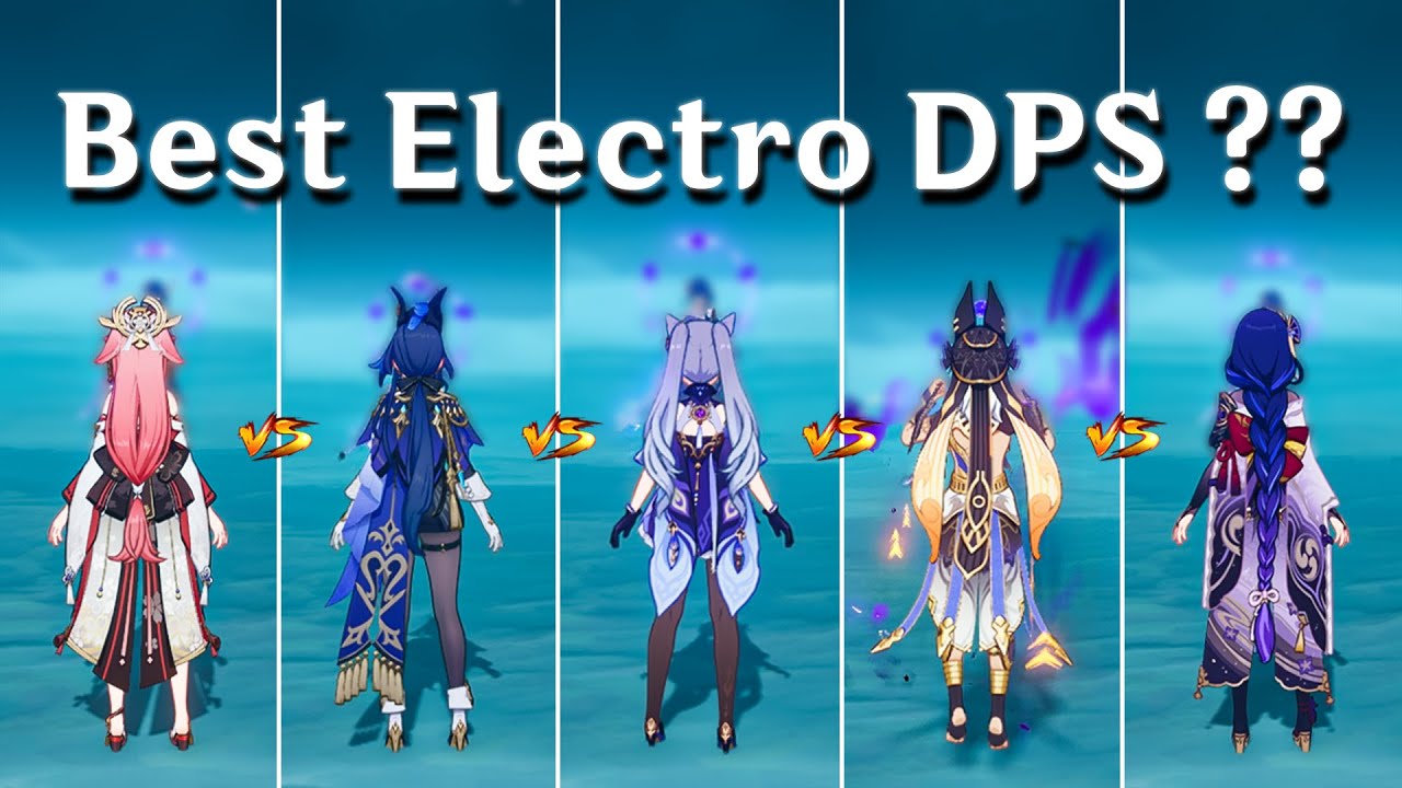 Clorinde vs ALL! Who is the BEST Electro DPS?? [Genshin Impact]