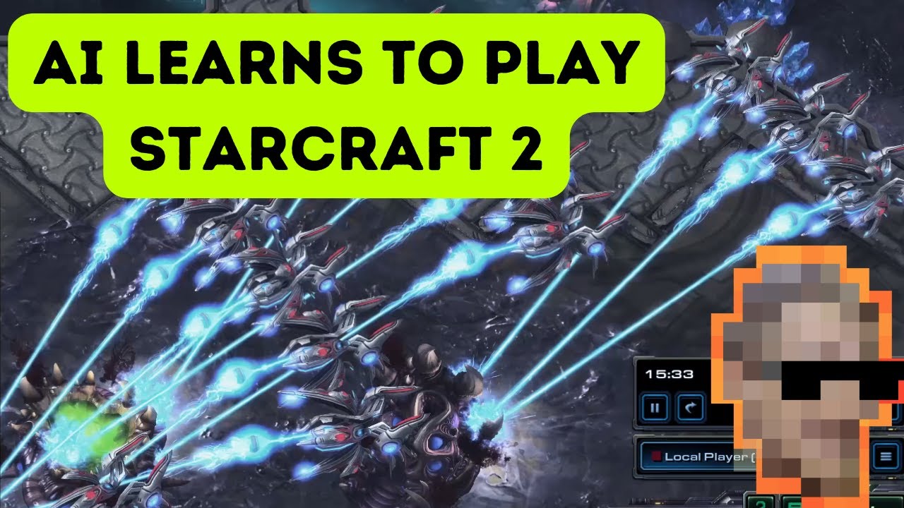 ИИ учится играть в Starcraft 2 (обучение с подкреплением)