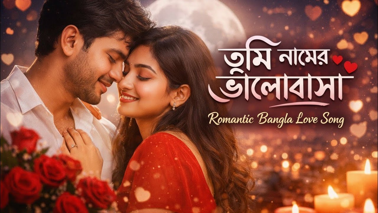 তুমি নামের ভালোবাসা 🌙 | Romantic Bangla Love Song 2026 | Valentine Special | Love Story Bangla