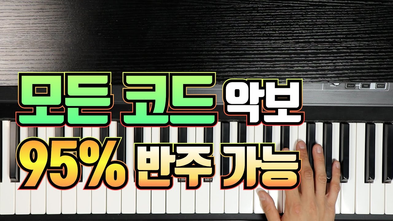이것까지만 알면 모든 코드 95% 반주 가능(어그로x 🙄)