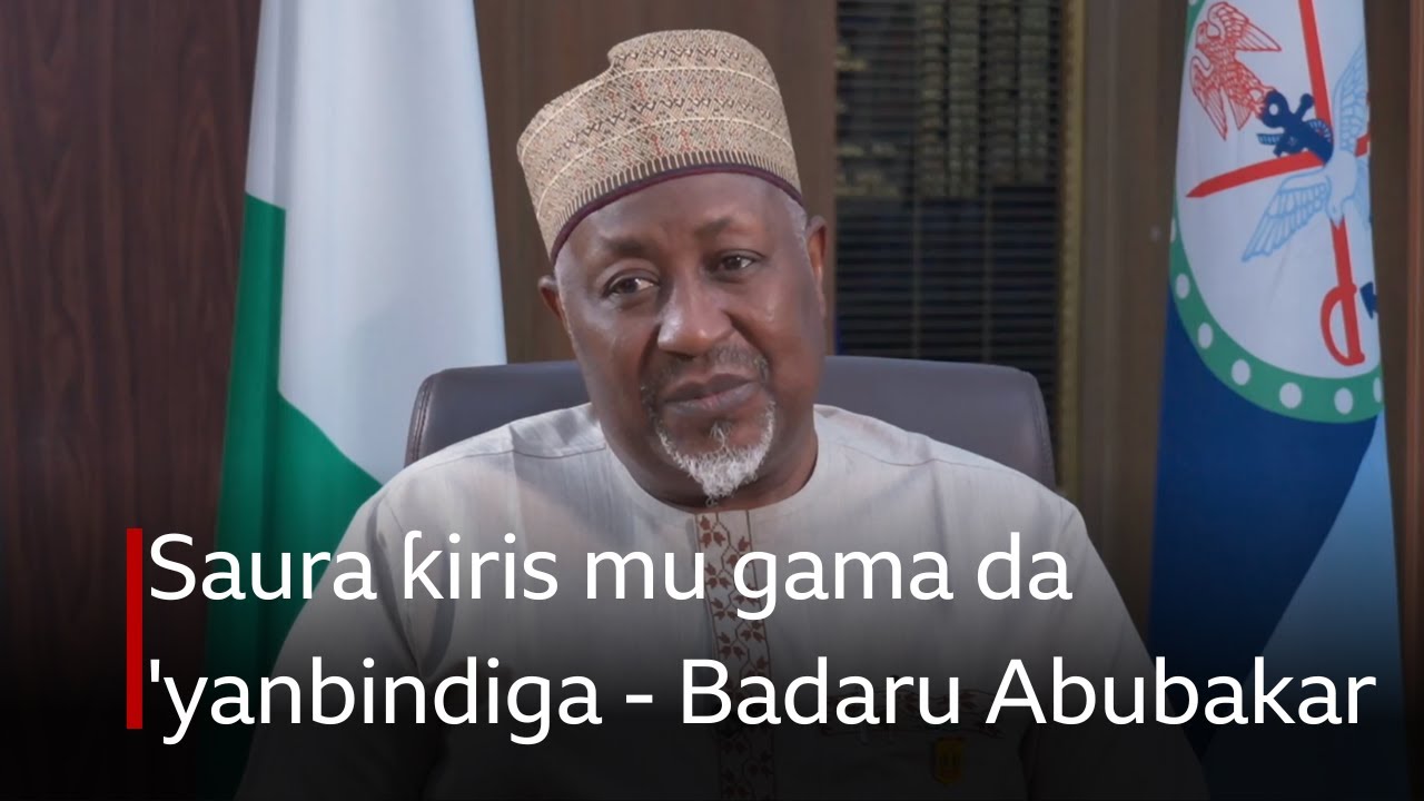 Saura ƙiris mu gama da 'yanbindiga - Badaru Abubakar