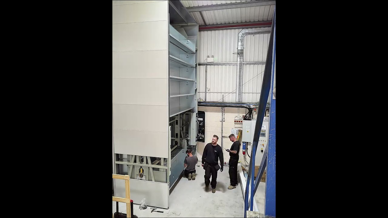 Pressure Tech Ltd: Time-Lapse of Our Kardex Machine Installation!