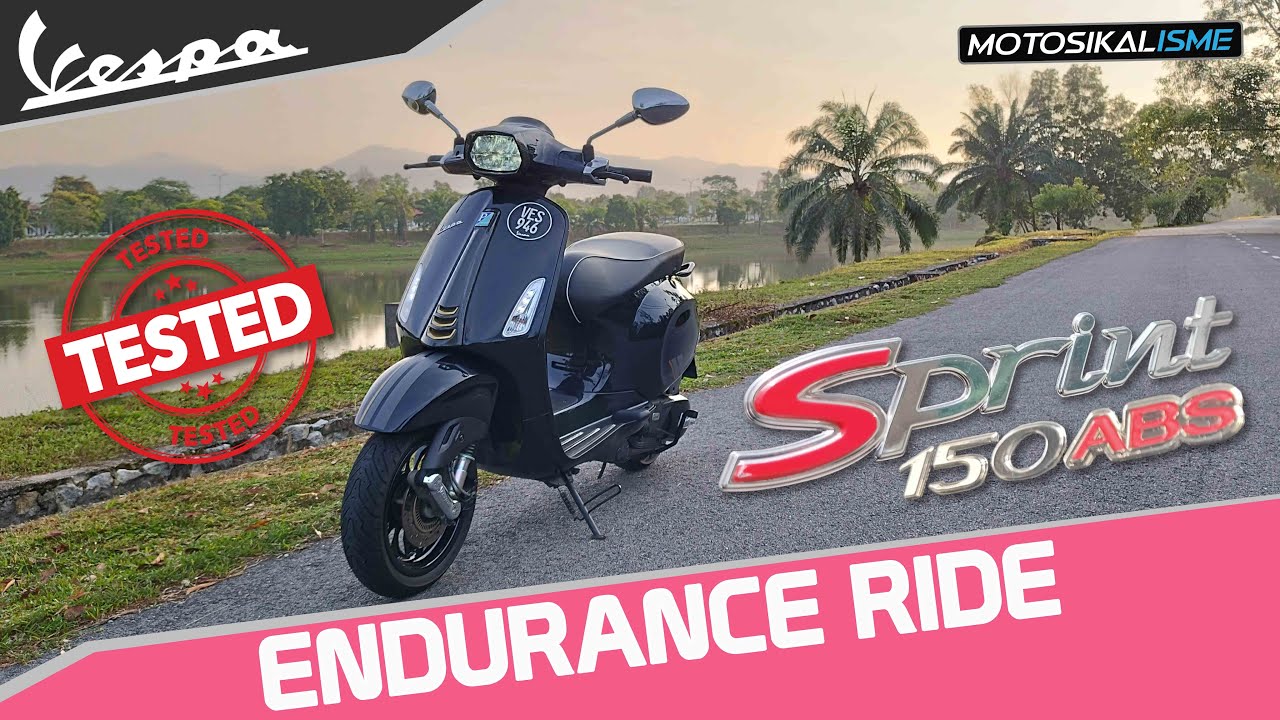 VESPA SPRINT 150 ABS | ENDURANCE RIDE
