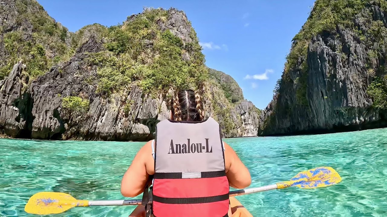 Breathtaking Big Lagoon | Best & Most Serene Place to Kayak in the World! 4K #elnido #palawan