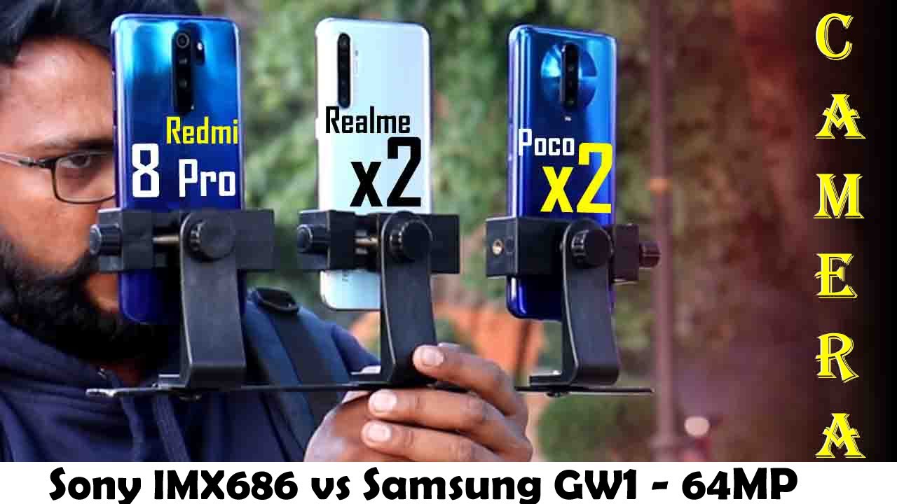 Poco X2 vs Realme X2 vs Redmi Note 8 Pro Full Camera Comparison 📷🔥