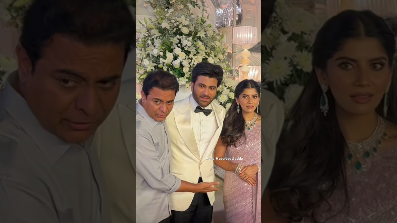 IT Minister KTR Friendship Towords Hero Sharwanand | Sharwanand Reception #ktr #kcr #sharwanand