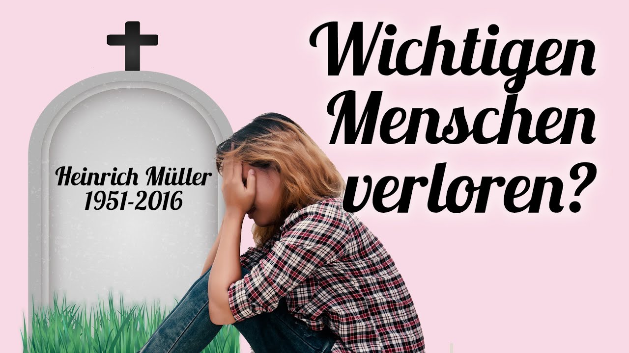 Wichtigen Menschen verloren 😳🌹/ mit dem Tod umgehen! 3 Tipps wenn jemand gestorben ist