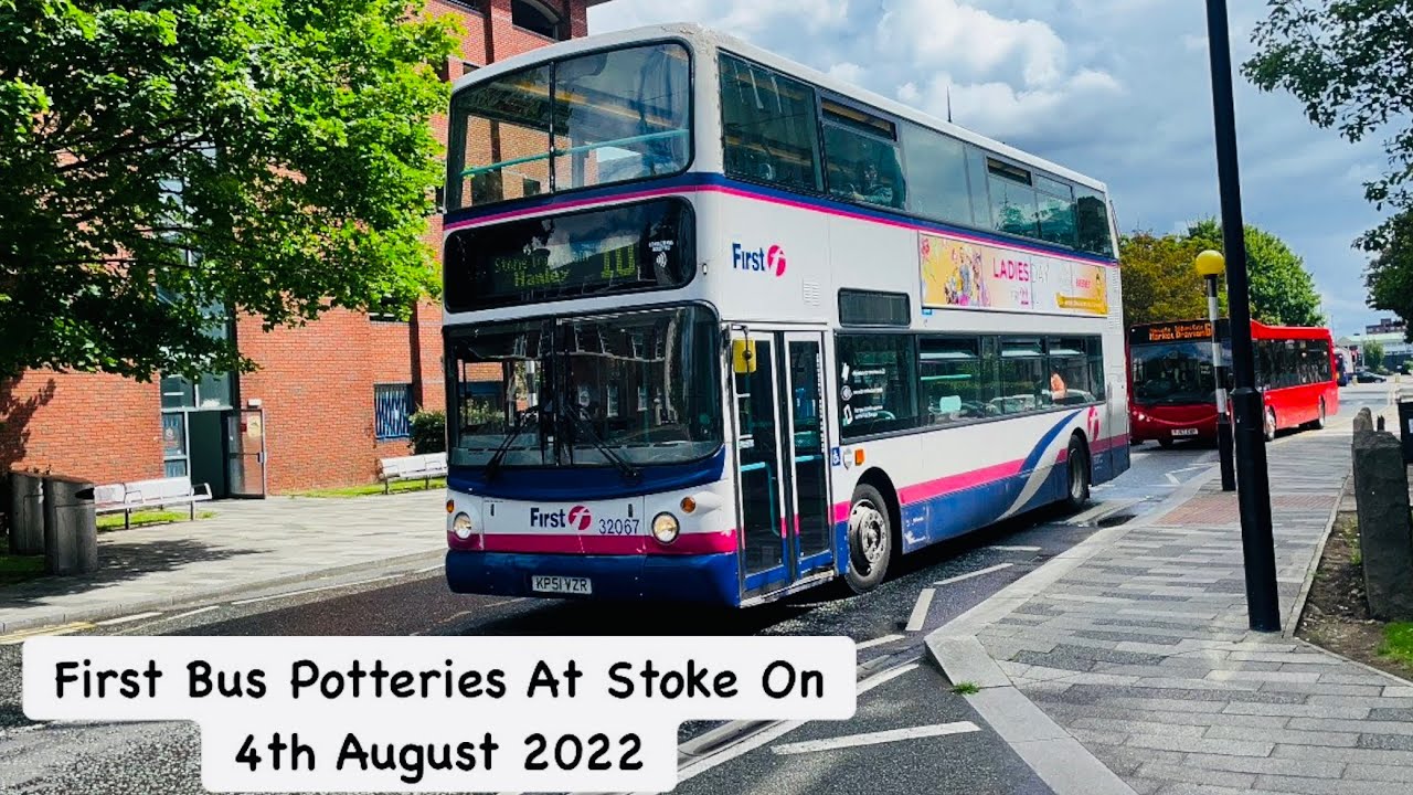 First Bus Potteries At Stoke On 4th August 2022