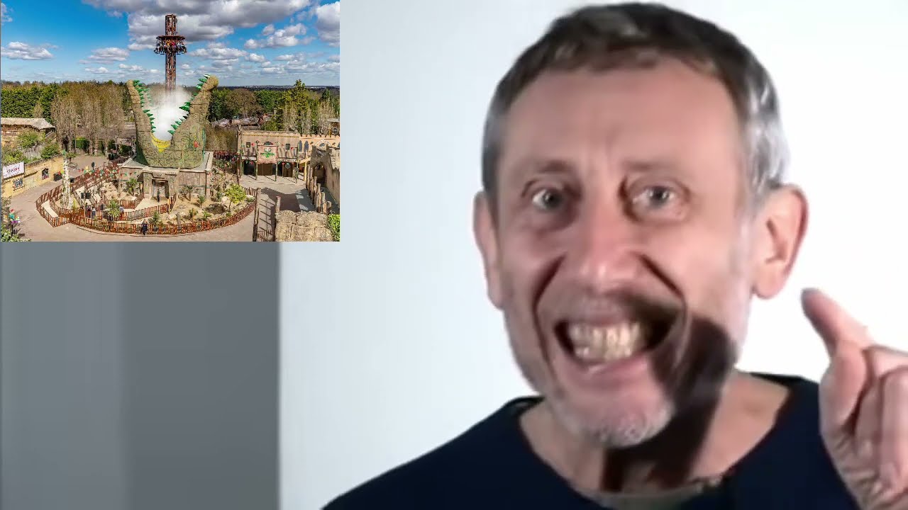 Michael Rosen describes Chessington World of Adventures Rides
