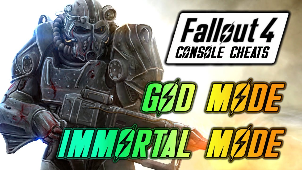 FALLOUT 4 Cheat Codes / Console Commands ► God Mode & Immortal Mode [PC]