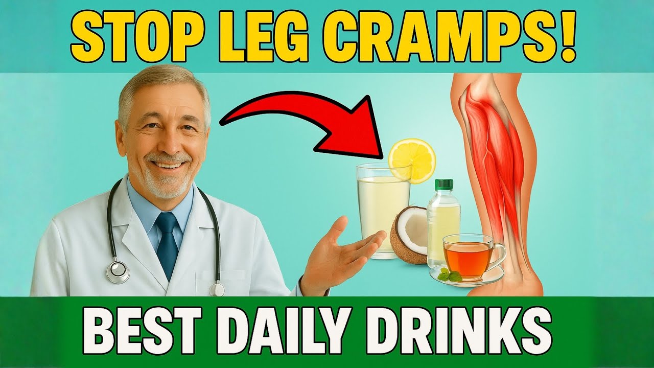 The Best Daily Drinks to Stop Leg Cramps Naturally in Seniors | Daily Health