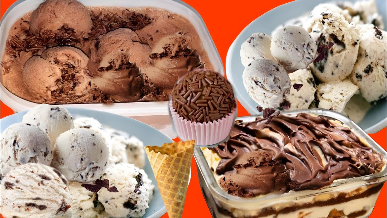 COMO FAZER SORVETE DE BRIGADEIRO E PRESTÍGIO