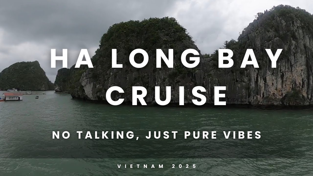 Ha Long Bay Cruise | No Talking, Just Pure Vibes
