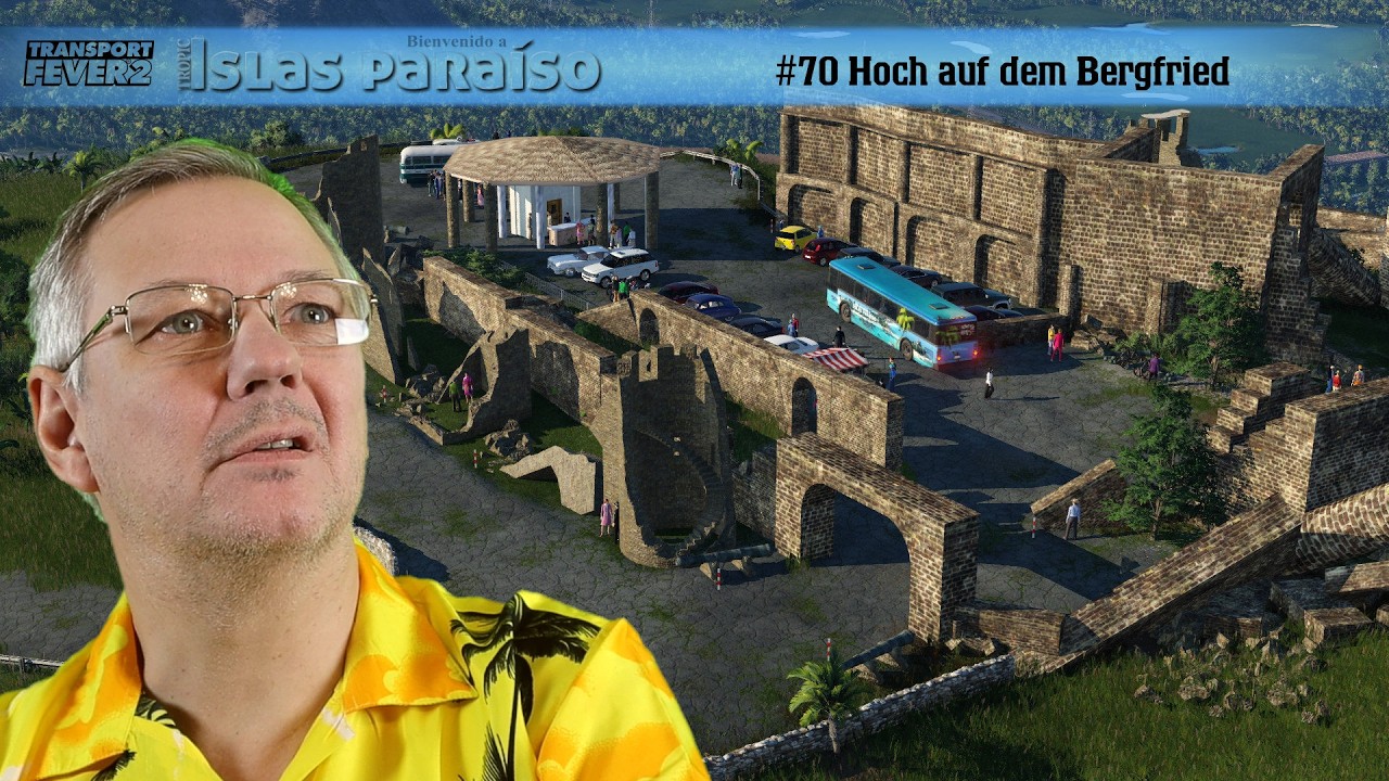 Transport Fever 2 | #70 Hoch auf dem Bergfried | Schönbau | Ingo1111 | Tropic Islas paraíso
