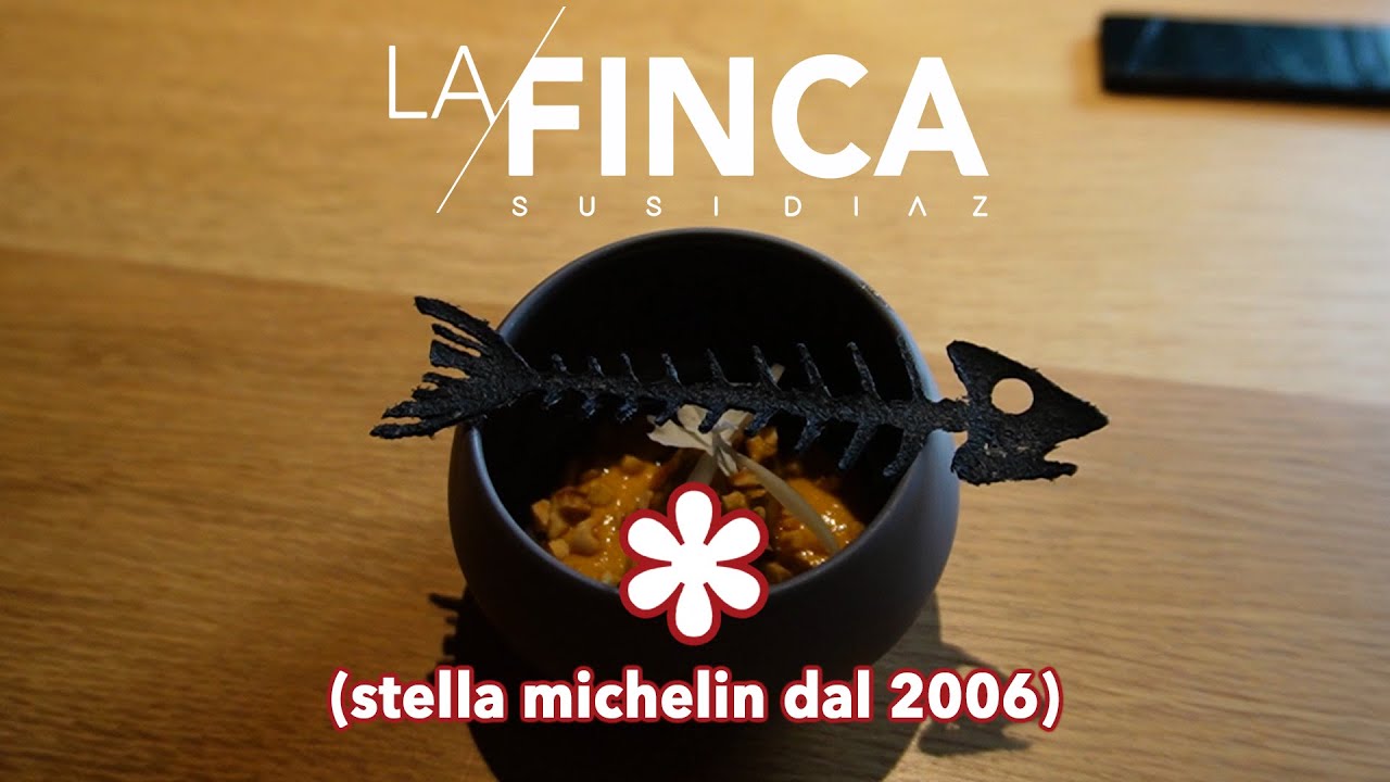 Pranzo al Ristorante LA FINCA (Susi Diaz) a Elche : 1 Stella Michelin  ⭐