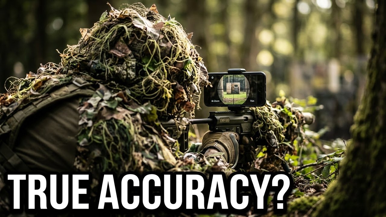 #EMF100 with Handy Scope!? #paintball  #sniper