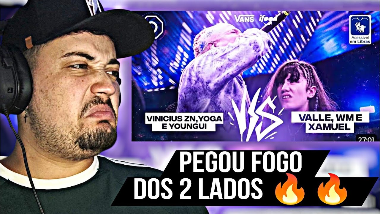 VINICIUS ZN, YOGA E YOUNGUI X VALLE, WM E XAMUEL | PRIMEIRA FASE | BDA 9 ANOS | REACT DO 011