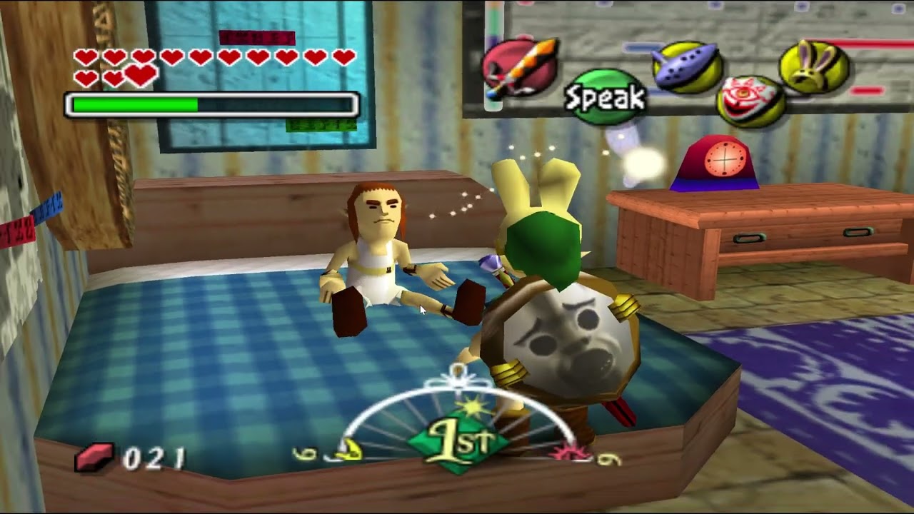 The Legend of Zelda Majora's Mask - 8 Pieces of hearts in 12 minutes [Part 3]