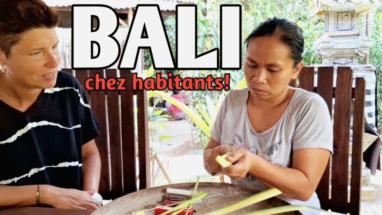 Avez-vous passé une journée d'activités chez habitant à Bali ?