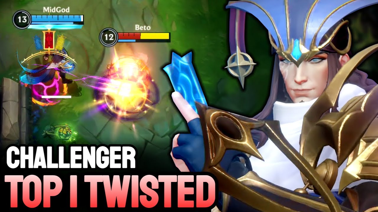 WILD RIFT TWISTED FATE - TOP 1 TWISTED FATE GAMEPLAY - CHALLENGER RANKED