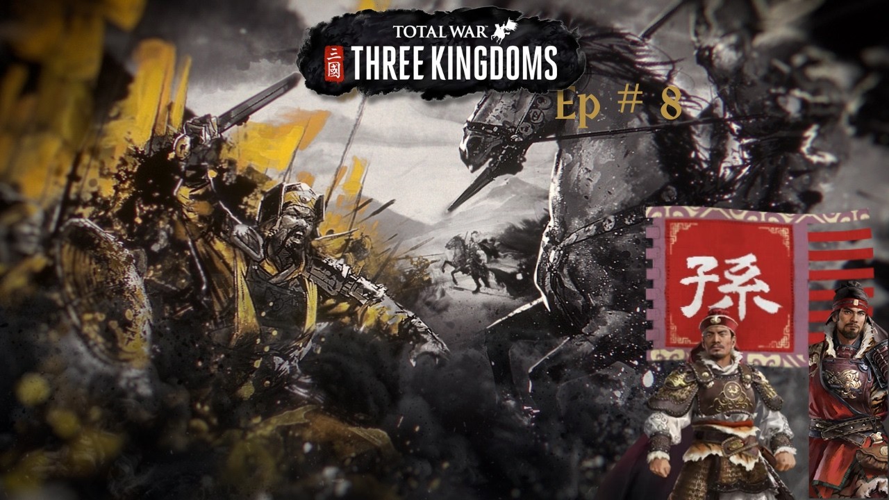 Sun Jian Moves to fight Yuan Shu l Ep # 8 l #totalwar #totalwarthreekingdoms #totalwarplaythrough