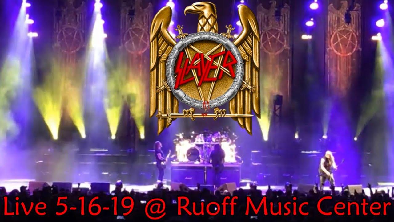 SLAYER Live @ Ruoff Music Center FULL CONCERT 5-16-19 Final World Tour 2019 Noblesville IN