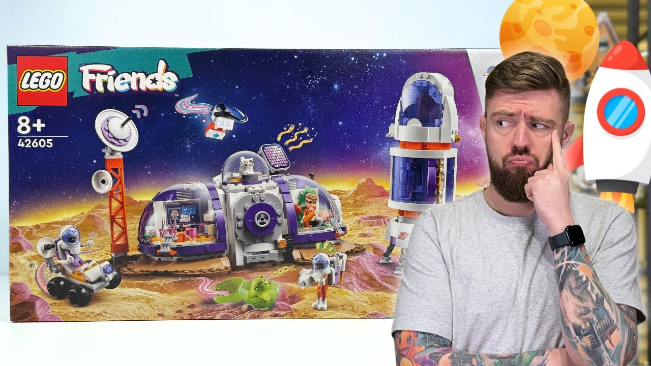 STACJA KOSMICZNA I RAKIETA 🚀 LEGO FRIENDS 42605 RECENZJA