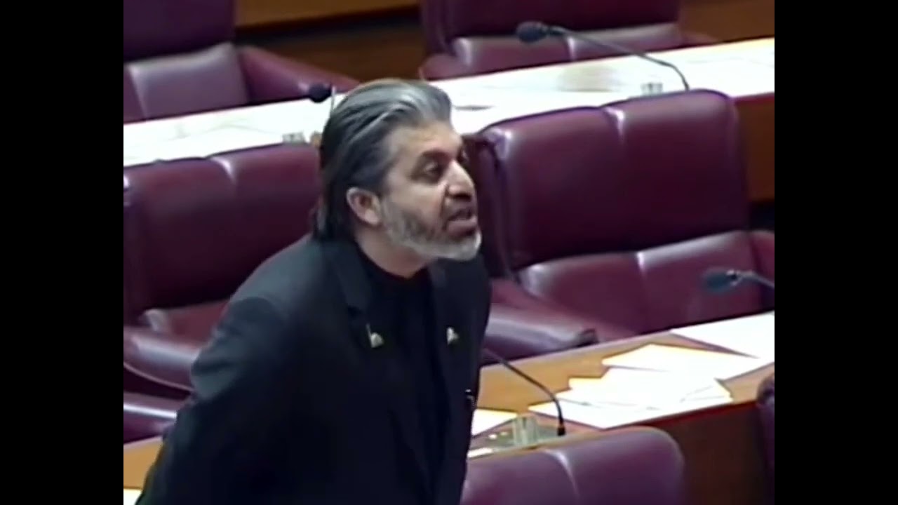 Ali M Khan poetry in speech #Imam Hussain #speech