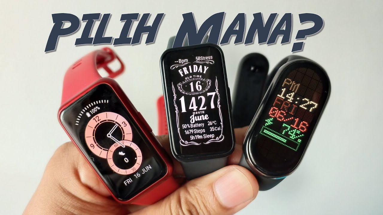 Review BERBEDA Huawei Band 8 Vs Mi Band 8 Vs Huawei Band 7