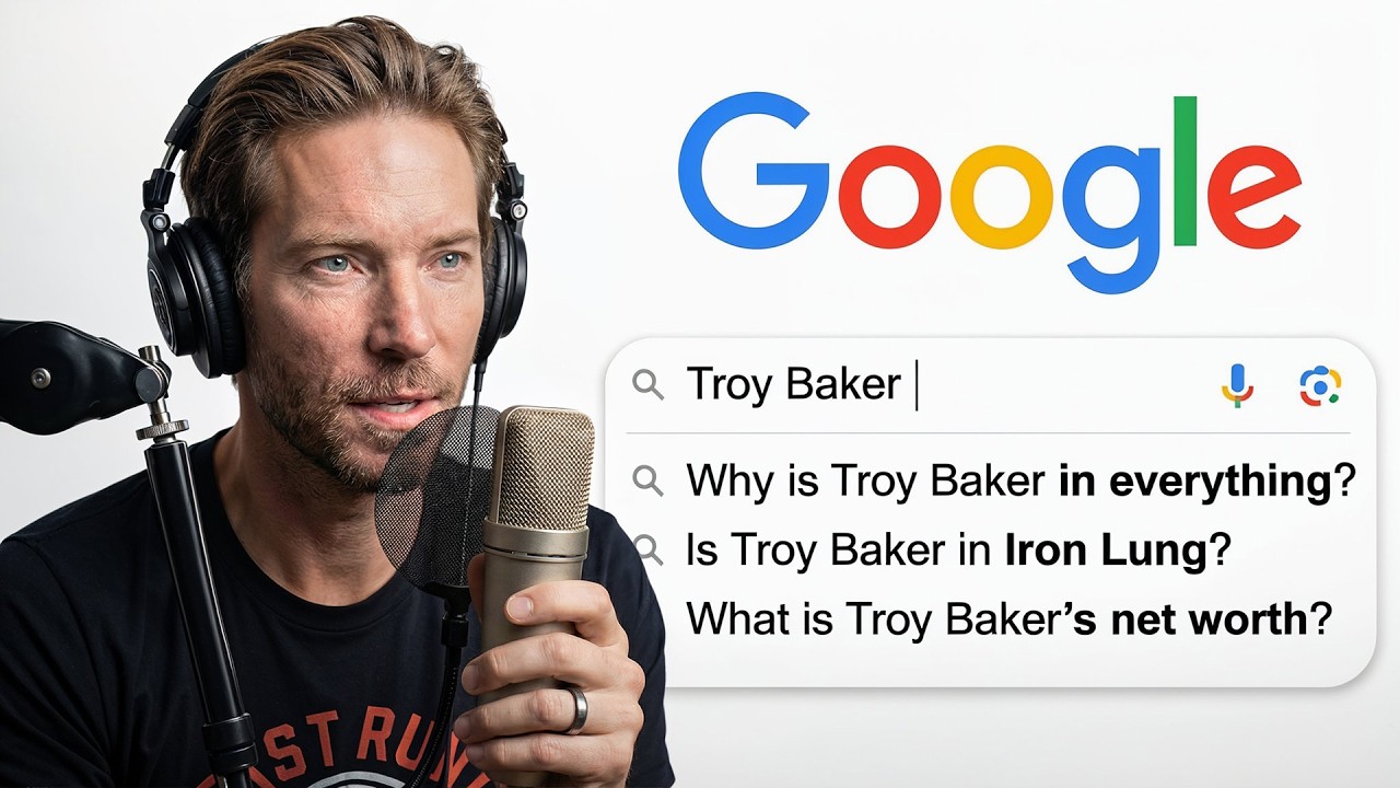 Troy Baker Answers Your Questions From Google