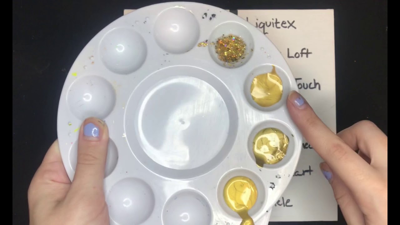 Compare & Create-01 Gold Acrylic Paint
