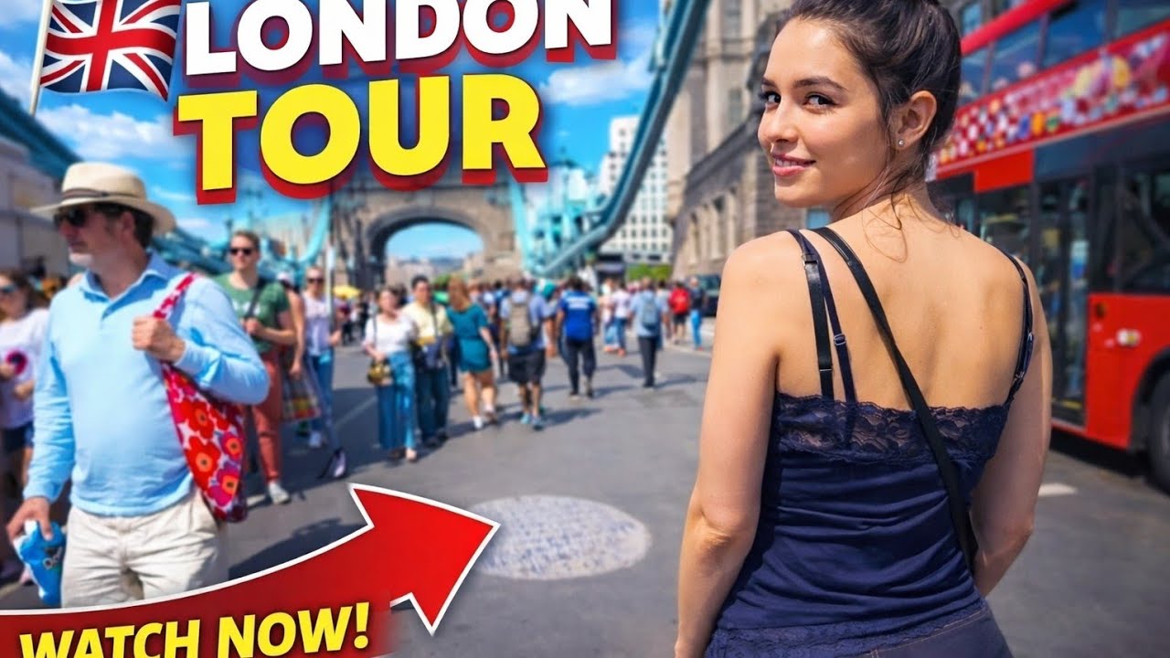 Walking Tour of London | Cinematic Walking Tour Through Iconic Streets |Explore the Best of the City