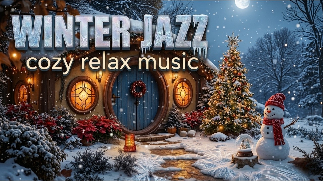 Cozy Winter Jazz ❄️ Уютный джаз для отдыха, сна и учебы | Winter Relax Music