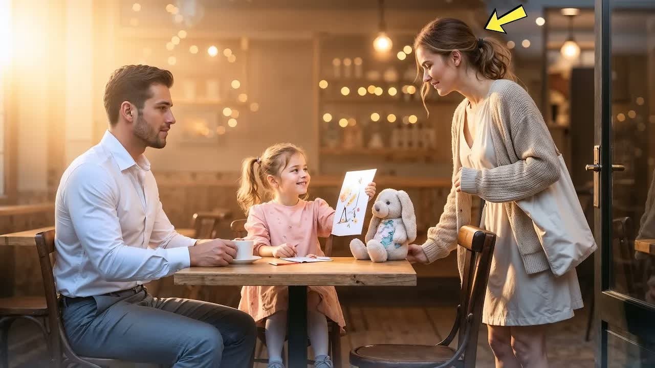 “Non posso permettermi il caffè” ammise la ragazza povera  Il CEO papà single ne ordinò 2 e sorr
