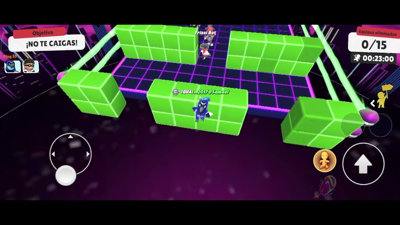 Cómo ganar una partida de stumble guys de team con bots Tutorial 