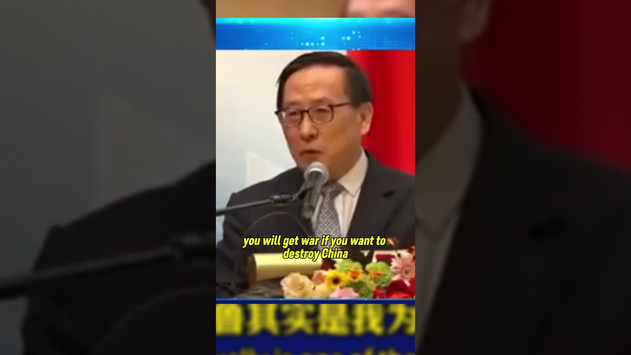 Chinese spokesperson warns American about going to war with China #nuclear #nuclearwar